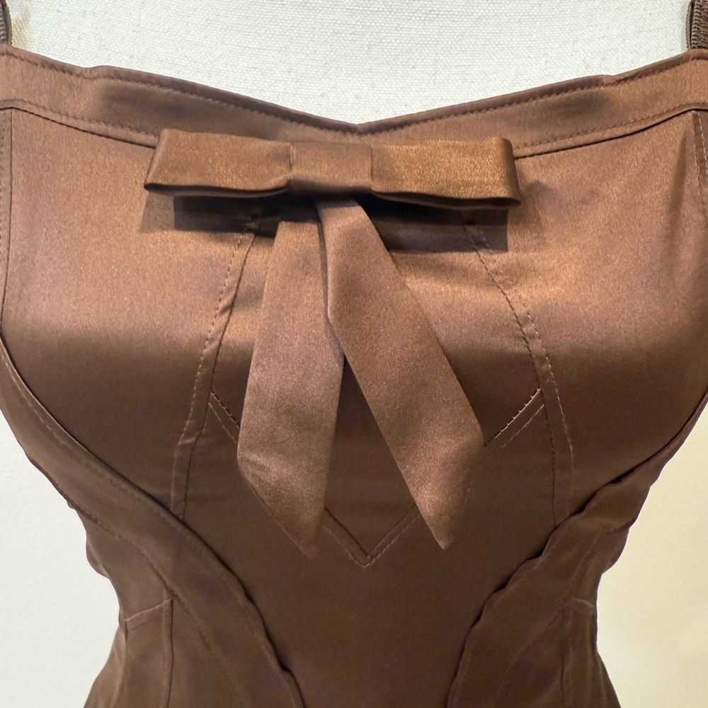 Dolce & Gabbana Brown Silk Camisole EUC - Picture 2 of 13
